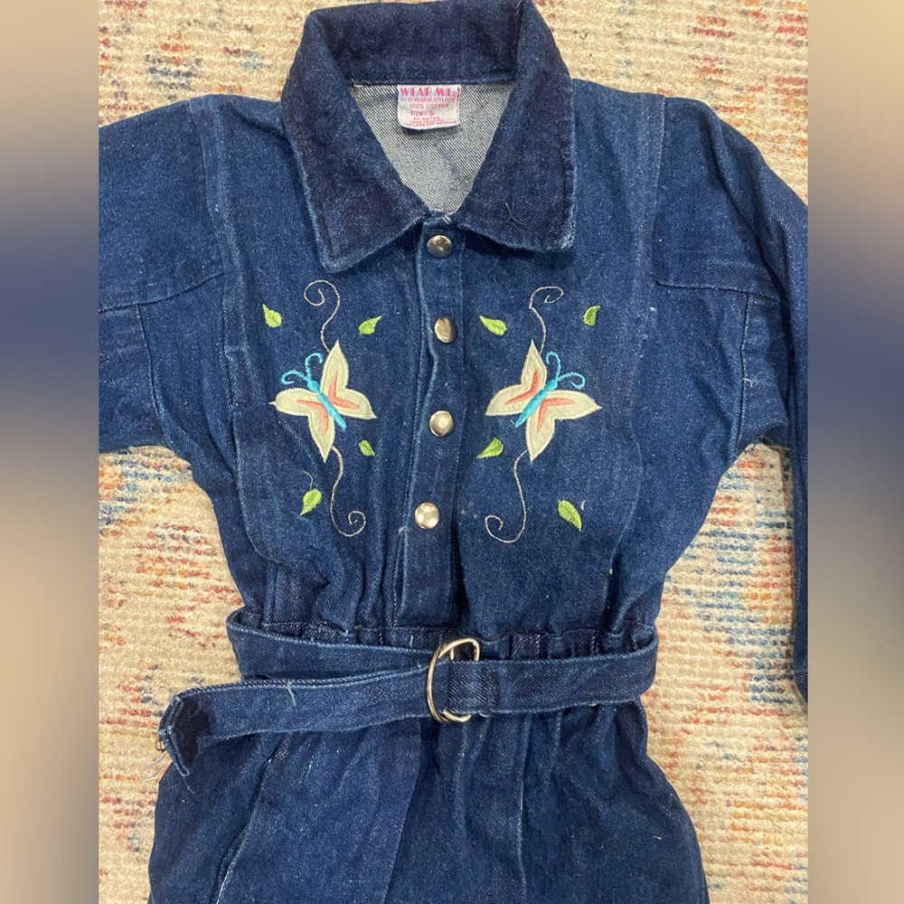 Girls Denim jumper